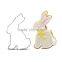 3PCS/Lot Rabbit Carrot Grass Cookie Cutter Set Stainless Steel Kids Favorite Party Supplies Fondant Decor Biscuit Cookie Cutters
