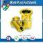 Made in Taiwan Brass Material Open Close End with Flange Bery Nuts