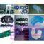 Container handing orienter Cantilevered timing screw drive High speed bottle handing system