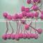 Excellent quality useful fashion pompom cotton weave shape lace