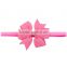 Baby Girl Stretch Fishtail Bow Flower Headband Hair Accessories