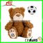 Buddy Ball Plush Teddy Bear Soccer converts to a ball