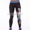 Womens Skinny Stretchy Sublimation Printed Active Workout Leggings