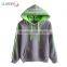 stripes design hot sale China customize logo women's hoodies