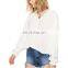 Summer White Cotton Women Fashion Clothing Top