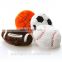 fashion ball shape pillow football and basketball plush stuffed toy pillow