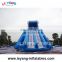 Double row Giant wave slide / Amusement water Park Inflatable slide