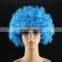 Yellow Cheap Fan Synthetic Wig Football Fans Wig