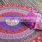 72" Indian Roundie Six Color Yoga Mat Mandala Hippie Tapestry Beach Throw Towel Yoga Bohemian Art