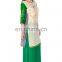 Designer Printed Cotton kurta calf length with different front back and sleeve print