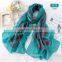 New foulard women spiral pashmina Embroidered Lace Scarf Long Soft polyester Wrap Shawl bufandas W4028