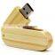 Custom wood business card type size usb flash drive