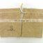 Jute Wedding Favor Pouches Drawstring Pouches Small Jewelry bags 10*15cm