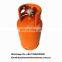 JG Nigeria 12.5kg 26.5L Orange LPG Gas Cylinder with 27mm Brass Valve