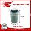truck air filter used for HITACHI+Excavators OEM NO.17801-2490