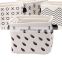 Rectangular canvas basket colorful storage baskets cotton canvas laundry basket foldable cube storage bin