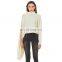 TWOTWINSTYLE Women's Sweater Turtleneck Long Sleeve Loose For Female Casual Asymmetrical Hollow Out
