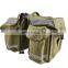 Durable Canvas Bicycle Saddle Bag Bike Travel Bag for Mountain Bike