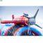 Aircraft Inflatable Jumper Castle Moonwalk Trampoline Bounce House Combo
