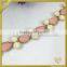 Garment,Shoes,Bags Use and Crystal Resin Material Chain Trimming, Gold Plating AB Crystal Rhinestone FC-617