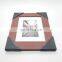 Home Decor Plastic Picture Frame Red Wood Grain Plastic Painting Picture Frame