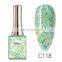 51219 CANNI Newest Shiny Glitter Series 16ml Gel Polish Platinum Sliver Lacquer Diamond UV Gel Varnish