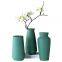 Beautiful Green Tall Nordic Morandi Modern Simple Ceramic Vase For Shopping Mall Decor