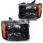 Car front head lamp light For GMC Sierra 2007-2013 1500 2500 3500HD GM2502283/GM2503283