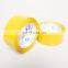 Yellow Color PVC Film Warning Adhesive Glue Tape for Floor Sticking