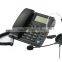 Basic analog speakerphone headset telephone
