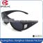 2016 summer hot new design over prescription glasses polarized safety cover glasses with glossy black for anti strong glare