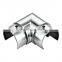 Wholesale Stair Balcony Railing Fitting System Stainless Steel Balustrade Slotted Pipe Fittings
