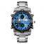 Watch Manufacturer Skmei Brand 1389 Fashion Digital Wrist Watches Men Stainless Steel Watch