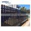 Metal Privacy Fence Panels Powder Coated Aluminum Garden Slat Picket Fence