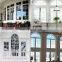 Арочная оконная решетка для виллы с алюминиевым теплоизоляционным рамом