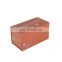 private label recycle brown paper flat box cosmetic jar container packaging card box