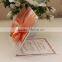 2015 Folding Luxury Traditional Unique Lace Wedding Invitation Cards