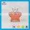Hot sale star shape wedding decoration clear glass mini bottle