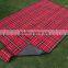 light Cheap Waterproof acrylicplaid picnic blanket