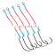 JOHNCOO New Arrival Hook High Carbon Steel Crank Red Assist Hook Soft Bait Fishing Hook