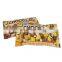 Middle seal snack packaging bag nut sachets resealable aluminum foil instant milk coffee food packing bags