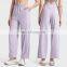 Women Drawstring Jogger Pants High Waist Sunscreen UV 50 wholesale Sweatpants With Pockets Straight Loose Wide Women Jogger Pant
