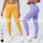 Running Activewear Wholesale Breathable Women Leggings Custom Logo Gym Fitness Pants High Waist Scrunch Butt Yoga Leggings