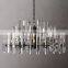 Modern Indoor Fixtures Led Pendant Light Crystal Ceiling Lighting Chandelier For Home Living Room
