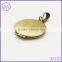 Vintage Brass 27mm Photo Locket Pendant Blank Locket Pendant