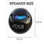 Portable Column Wireless Speaker Sound box with LED Display Alarm Clock For TF Card MP3 Music Play G90S Mini Bluetooth Speaker