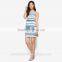 China wholesale dress fashion satin sleeveless 2016 new dress design hotsale D264