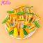 Corn flavor soft type corn shaped jelly soft candy