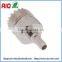 Straight brass UHF Female so239 Solder Type Connector - RG58, RG141 & LMR-195