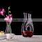 Hot new products for 2016 fancy design white red wine glass decanter clear glass carafe decanter